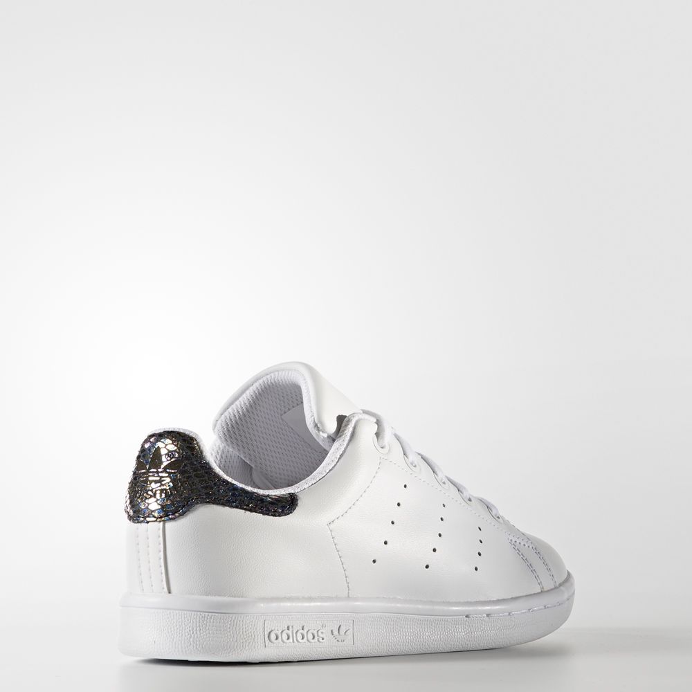 stan smith metallic snake